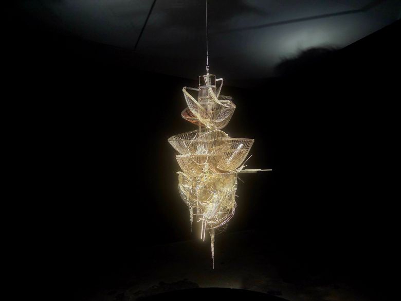 이불 '스턴바우 No. 23'. 2009가 상설전 마지막에 전시된 모습. /허윤희 기자