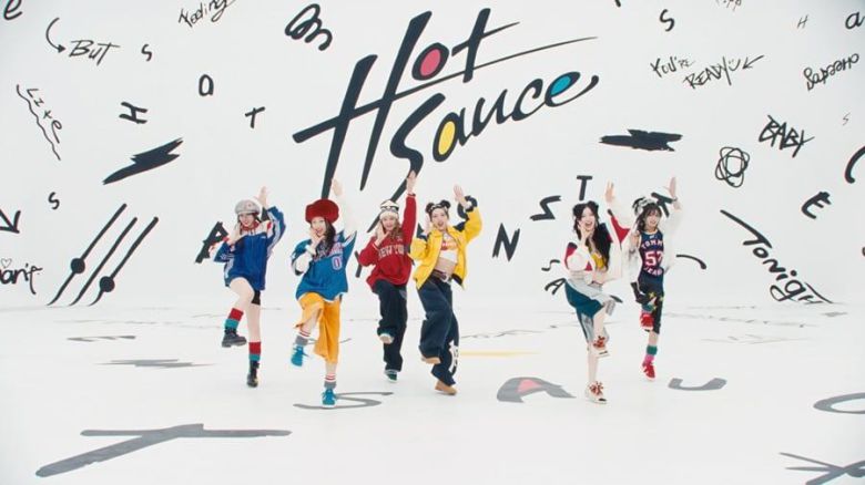 Still from BabyMonster’s “Hot Sauce” music video./YG Entertainment