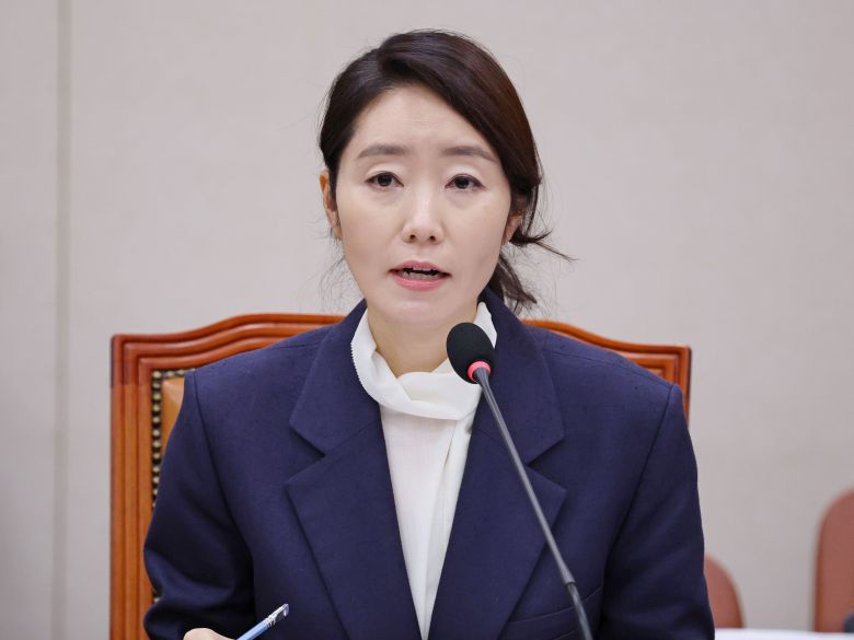 강선우 여성가족부 장관 후보자 인사청문회./남강호 기자