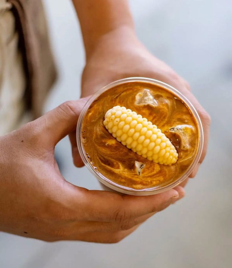 미 로스엔젤레스 하루케이크의 '옥수수라떼'/하루케이크