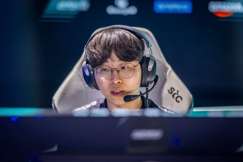 EWC에서 기인/lol esports 플리커