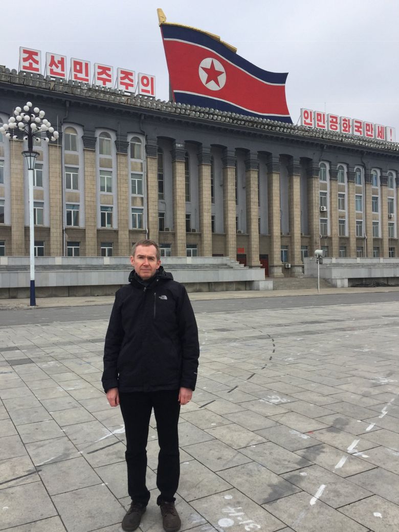 콜린 크룩스 대사는 2018년부터 2020년까지 주북영국대사로 주재했다. /크룩스 대사 제공