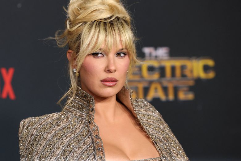 할리우드 배우 배우 밀리 보비 브라운. /로이터 연합뉴스