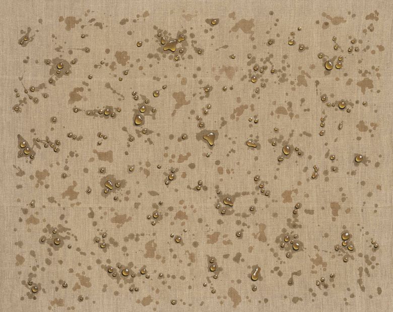 김창열, '물방울'(1979). 캔버스에 유화 물감, 80.5×100cm. 개인 소장. /국립현대미술관