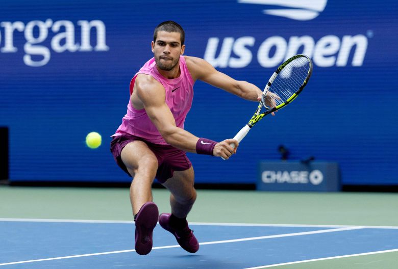 US오픈 준결승 알카라스./AFP 연합뉴스