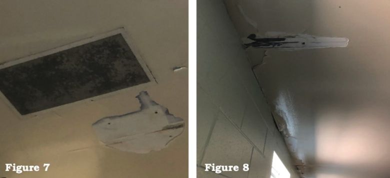 미국 국토안보부(DHS) 감찰 보고서에 나온 폭스턴 이민자 구금시설 내부 사진./DHS