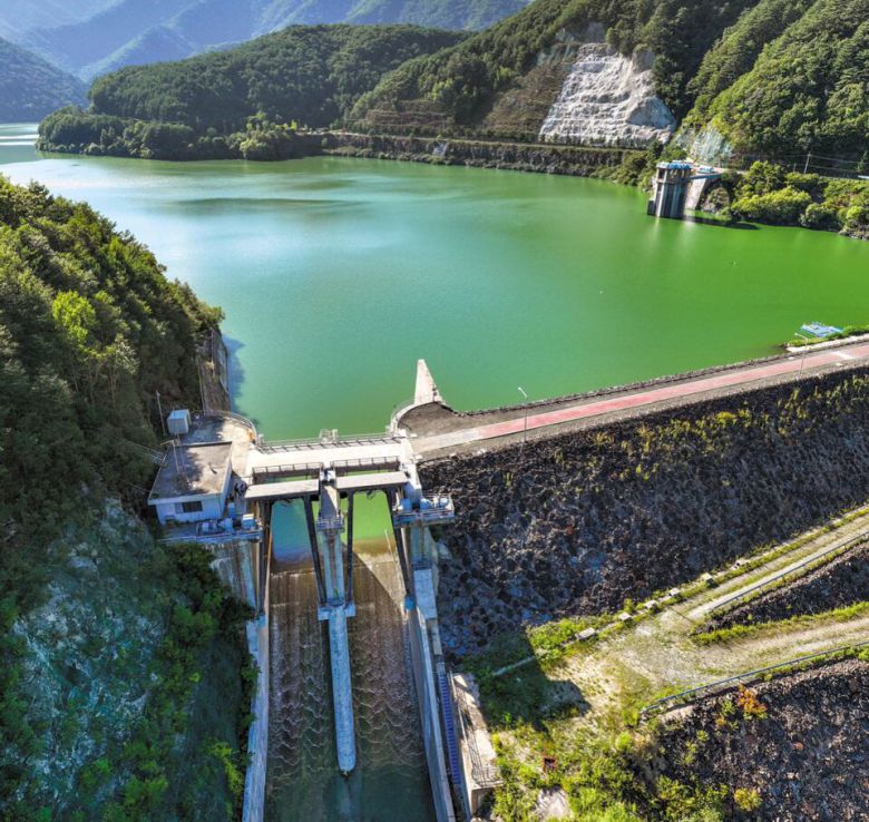 10일 오후 강원 평창군 대관령면에 있는 도암댐의 모습. /장련성 기자