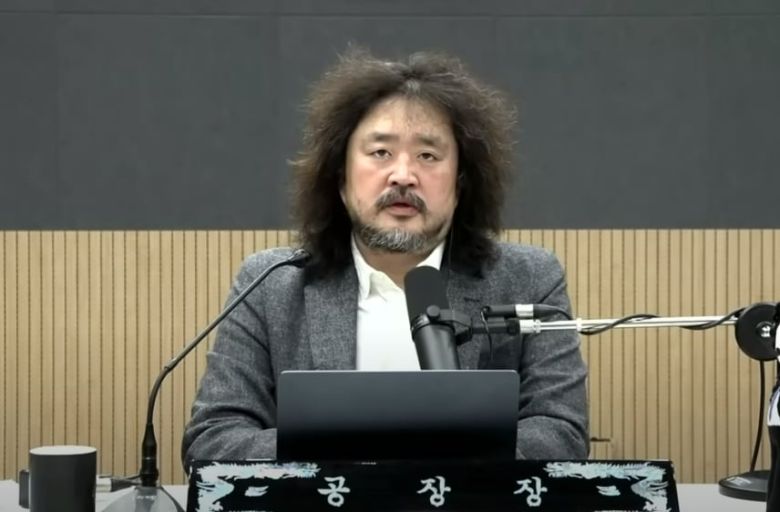 유튜버 김어준./유튜브채널 ‘김어준의 겸손은 힘들다 뉴스공장’