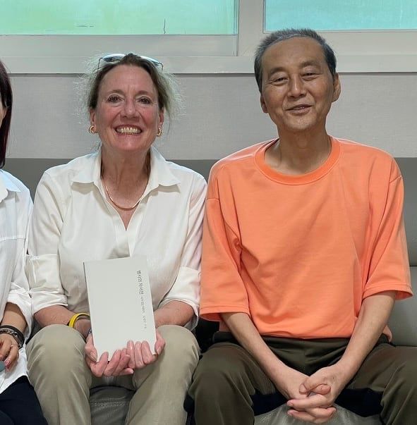 수잰 숄티 디펜스포럼 재단 대표(왼쪽)과 김성민 전 자유북한방송 대표. /수잰 숄티 제공