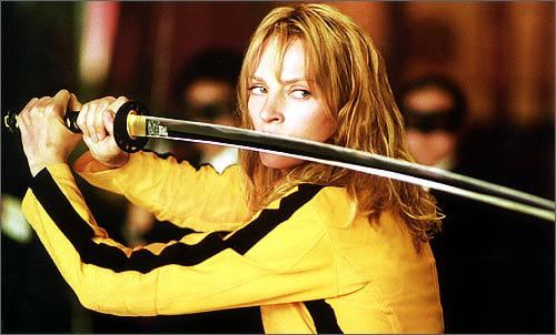 복수를 주제로 한 영화 '킬빌'의 한 장면