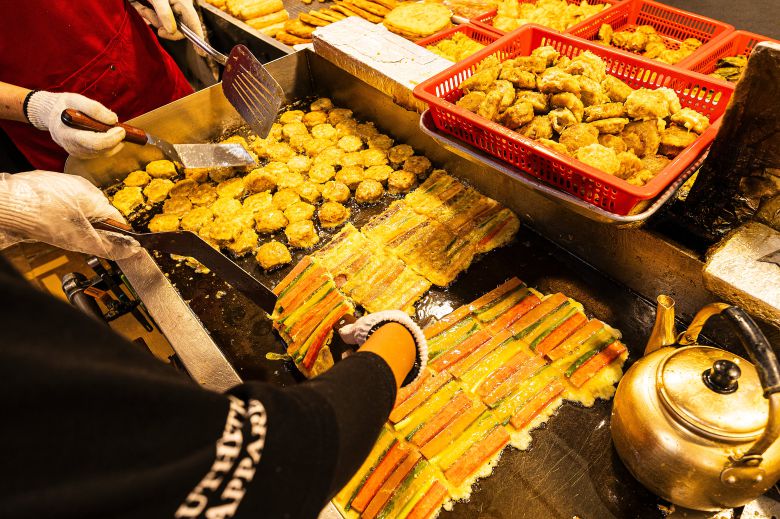 가장 손이 많이 가는 건 삼색전. /이건송 영상미디어 기자