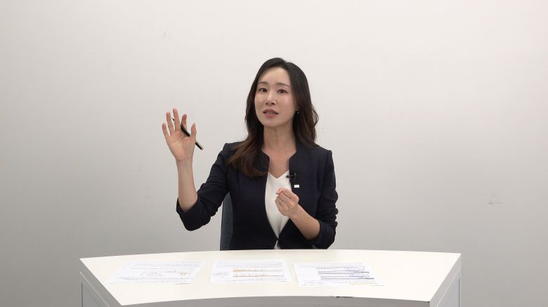 여경진 미래에셋운용 연금플랫폼팀 팀장이 은퇴스쿨에서 커버드콜ETF에 관해 소개했다. /은퇴스쿨