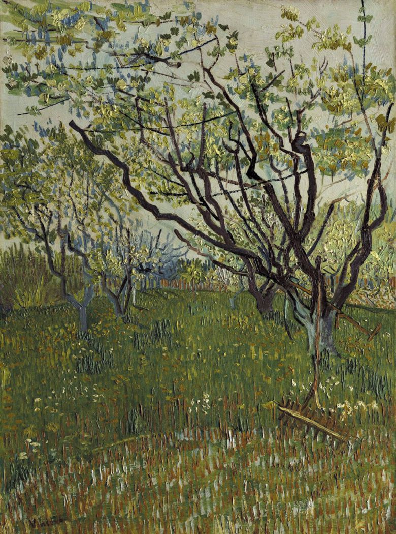 빈센트 반 고흐, ‘꽃 피는 과수원’(1888년), 캔버스에 유화, 72.4×53.3㎝. 메트로폴리탄박물관. /국립중앙박물관