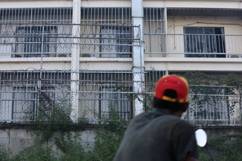 15일 오후 캄보디아 수도 프놈펜에 위치한 대규모 범죄 소굴인 원구단지 모습. /박성원 기자