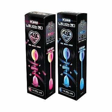 지난달 CU가 독점으로 출시한 ‘K-pop 노래 나오는 캔디’.//BGF리테일 제공