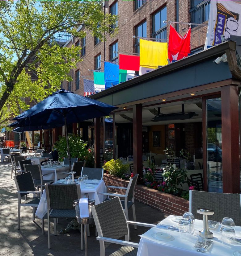 미국 워싱턴 DC의 이탈리안 레스토랑인 '카페 밀라노' 외관 모습. /카페 밀라노