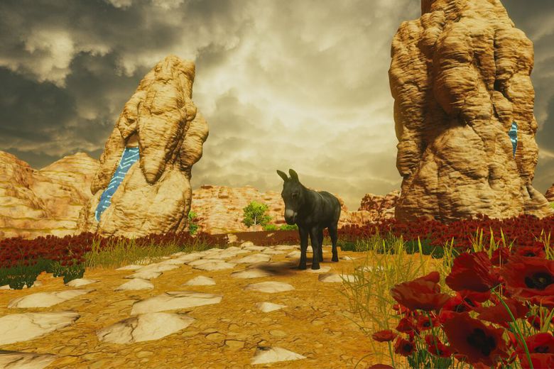 2025년 서울국제공연예술제(SPAF)에서 공연되는 '에세즈 메세즈: 당나귀들의 반란'(asses.masses)은 '동물농장', '포켓몬', '파이널 판타지'가 교차하는 듯 게임과 공연을 결합한 새로운 형식으로 약 7시간 30분 동안 이어지는 집단 참여형 체험 공연. 관객이 함께 플레이하며 서사를 완성해가는 작품이다.  /SPAF