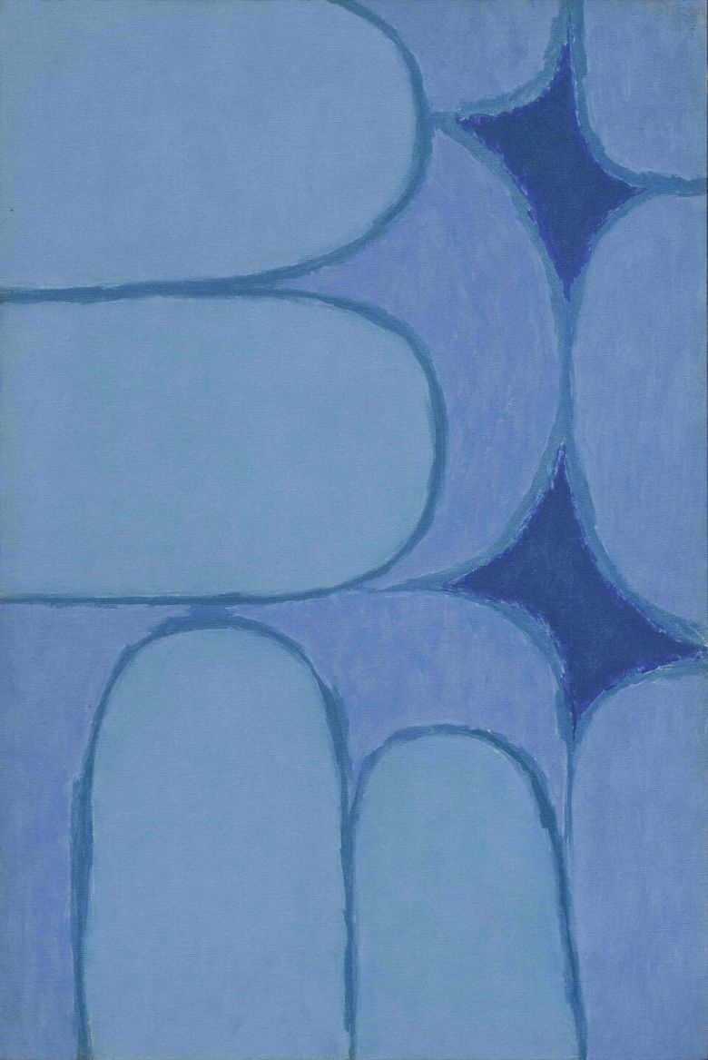 김환기 ‘무제’(1967, 91㎝×61㎝)./환기재단·환기미술관
