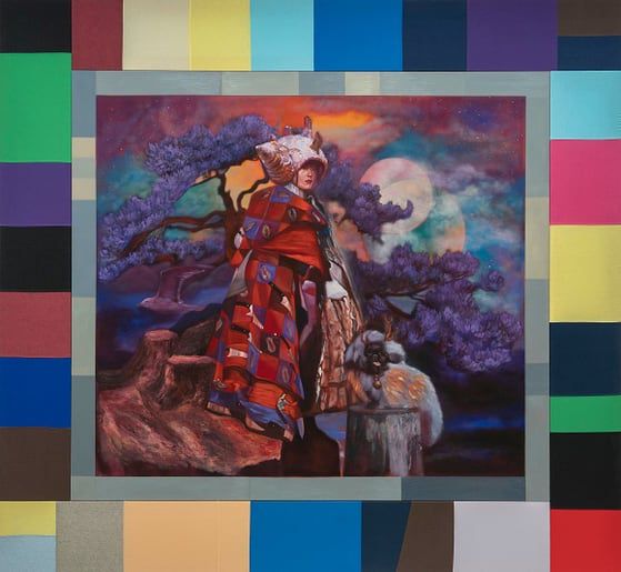 제이디 차, '귀향'(2022). 240×260cm. /타데우스 로팍 갤러리