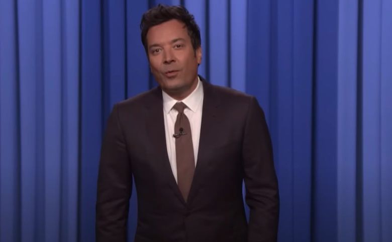 NBC 방송의 시사 토크쇼 진행자 지미 팰런. /NBC