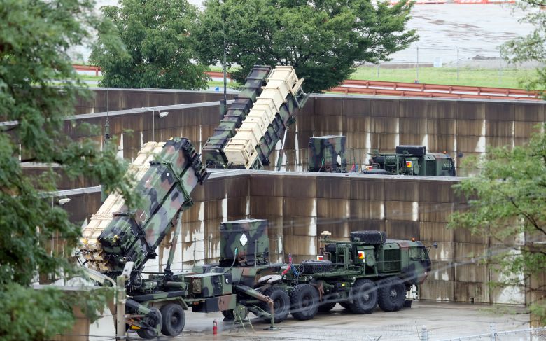 지난 8월 26일 경기 평택시 주한미군 오산공군기지에 패트리엇(PAC-3) 미사일이 배치되어 있는 모습./뉴스1