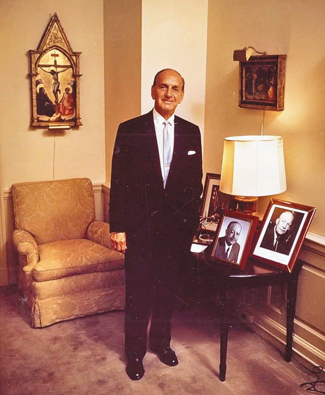 미국 금융계를 호령한 생전의 로버트 리먼. /베이커 도서관