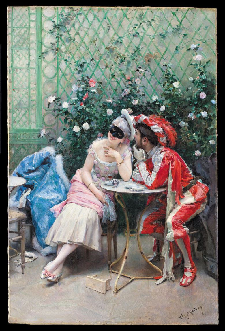 라이문도 데 마드라소 이 가레타 ‘가면무도회 참가자들’. /메트로폴리탄박물관