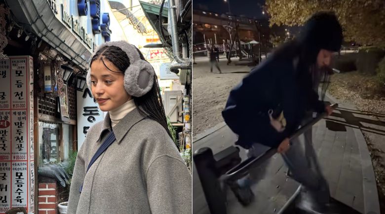 서울을 즐기고 있는 할리우드 배우 체이스 인피니티./ 인스타그램