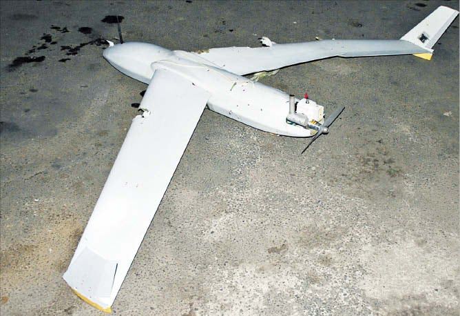 노동신문 뉴스1작년 10월 북한 국방성이 공개한 ‘평양 침투 무인기’의 잔해.
