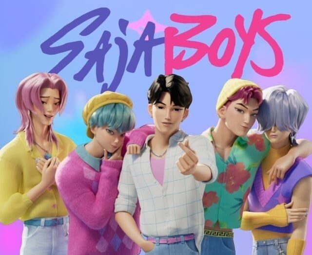 넷플릭스 '케이팝 데몬 헌터스' 속 사자보이즈  목소리를 맡은 아티스트 5인 대니 정, 사무일 리, 앤드류 최, 넥웨이브, 케빈 우가 지난 달 한국음악실연자연합회 회원으로 가입했다. /넷플릭스