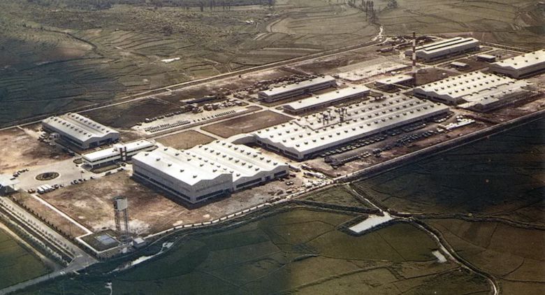 기아 소하리 공장 모습. '오토랜드(AutoLand) 광명'의 전신이다. /기아