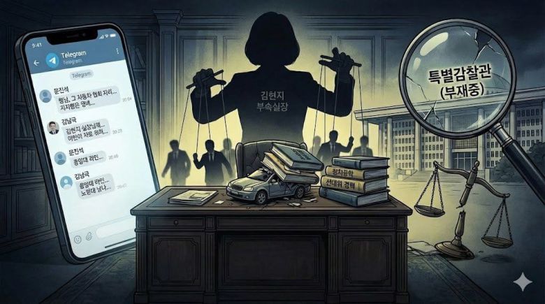 이준석 개혁신당 대표가 SNS에 게재한 김현지 대통령실 제1부속실장 이미지