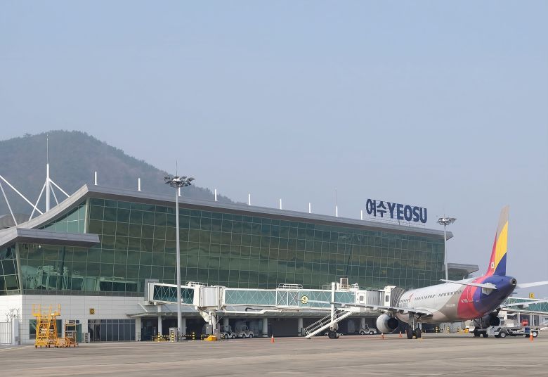 여수공항 전경. /뉴스1