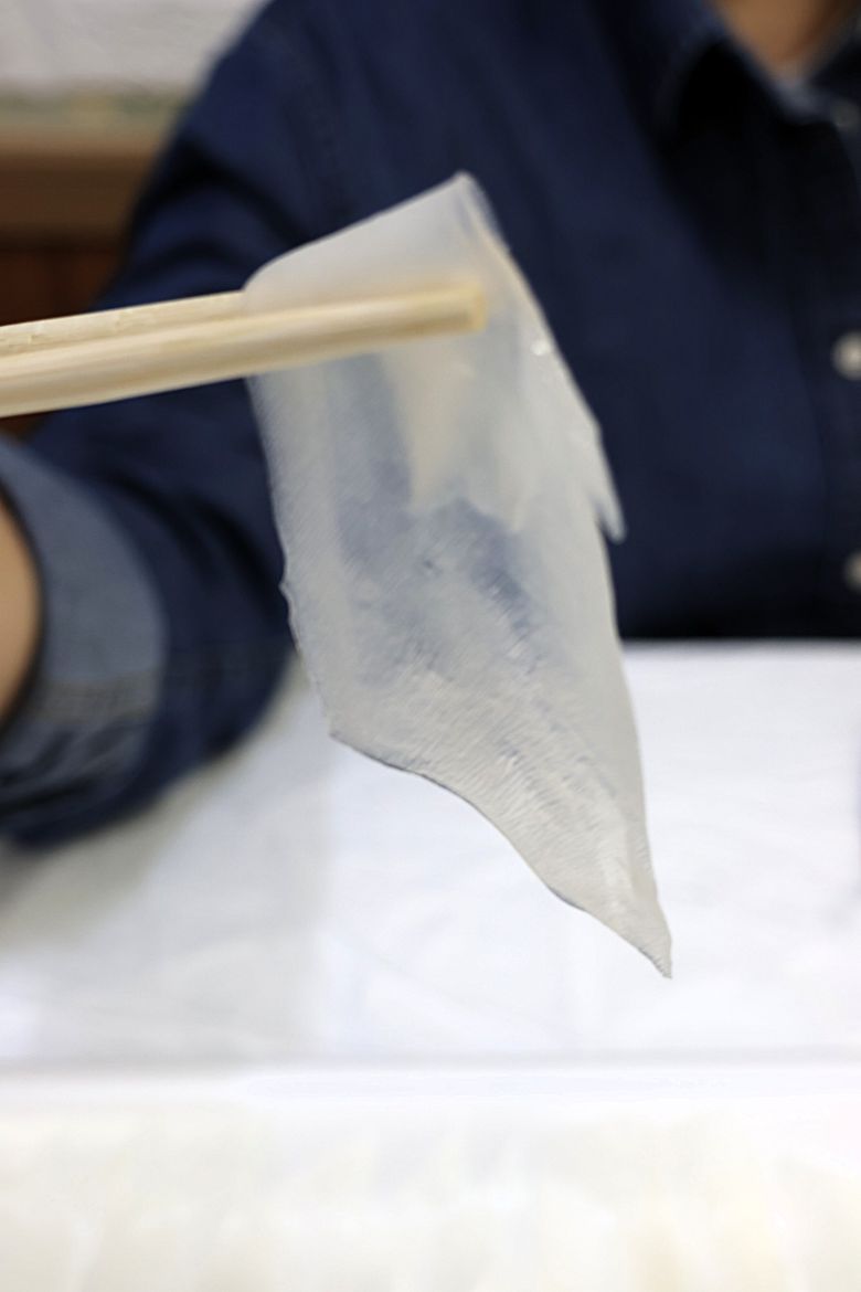 주문진 무늬오징어 회.