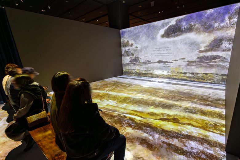 "벽지보다 못하다"는 조롱을 받으며 시작했던 인상주의 화가들의 이야기를 만날 수 있는 실감 영상관. 감동과 여운을 끝으로 '메트전'은 마침표를 찍는다. / 이건송 영상미디어 기자