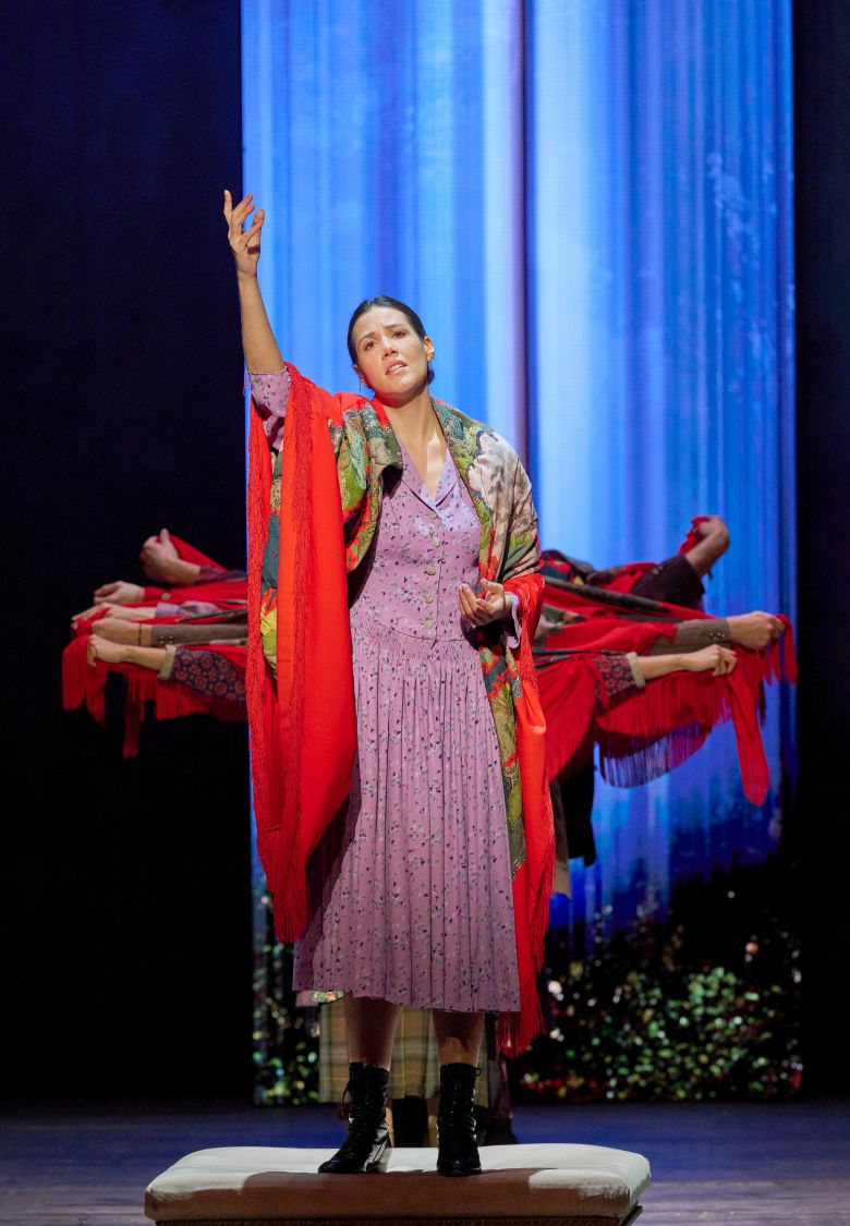 빈 국립오페라 2025년 신작 '노르마' 주역으로 출연한 소프라노 페데리카 롬바르디./Wiener Staatsoper/Michael Poehn