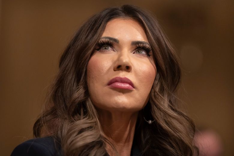 크리스티 놈 국토안보부 장관. /AP 연합뉴스