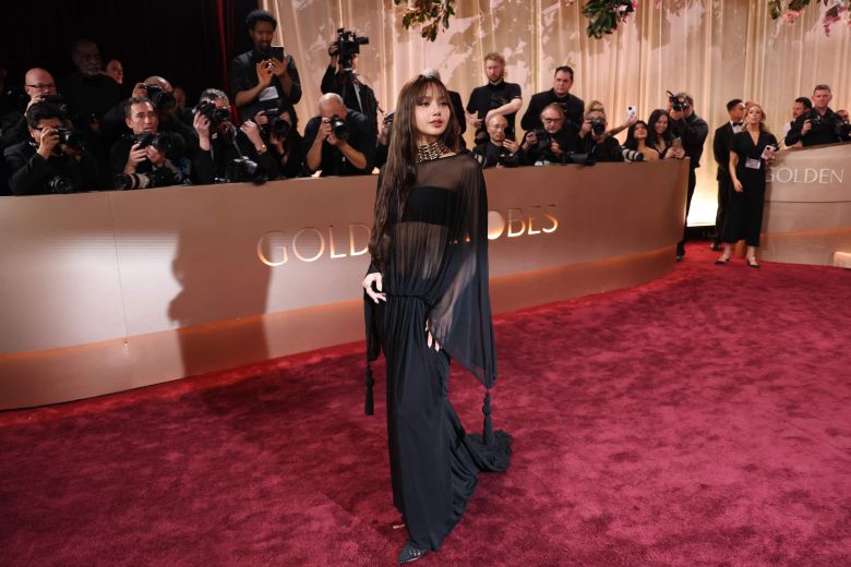 블랙핑크 리사가 11일(현지 시간) 미국 캘리포니아주 베벌리힐스의 베벌리 힐튼에서 열린 2026 제83회 골든글로브 시상식에 참석했다. /연합뉴스