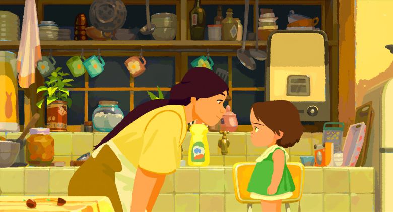 '리틀 아멜리'의 주인공 아멜리에게 사랑과 이별을 가르쳐준 소중한 사람 니시오상(왼쪽)./영화사진진