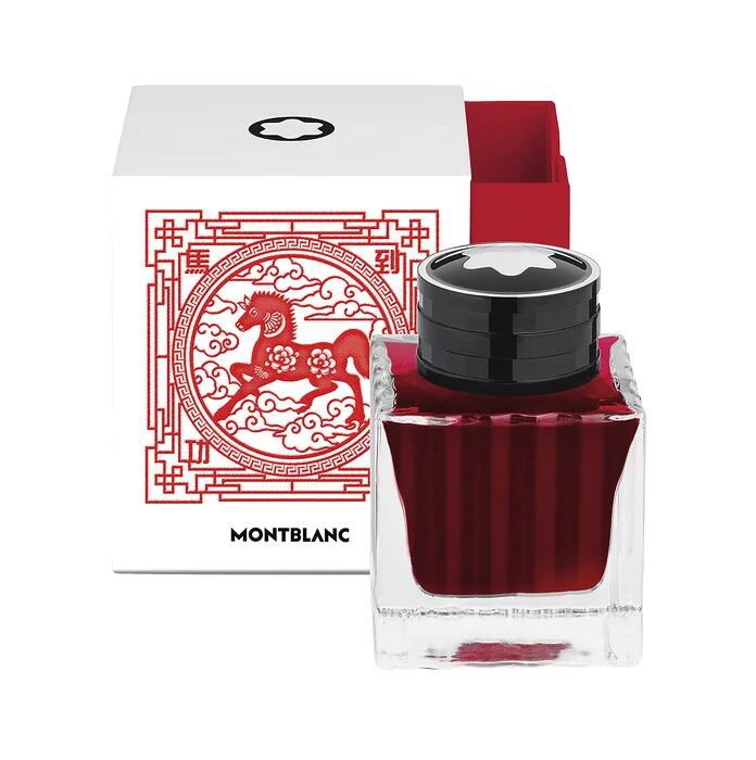 몽블랑 딥 레드 컬러 잉크. 몽블랑.