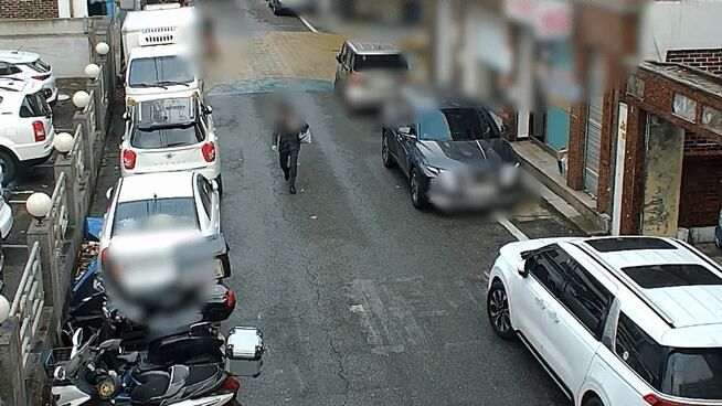 폐쇄회로(CC)TV에 포착된 김성호/경기남부경찰청