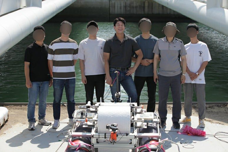 2024년 8월 은행권청년창업재단(디캠프)과 조달청이 공동 주최한 창업 경진대회 ‘디데이’에서 우승한 쉐코의 구성원들. /쉐코