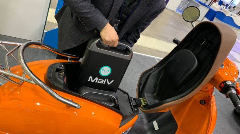 이날 발표한 전기스쿠터, 출처: IT동아