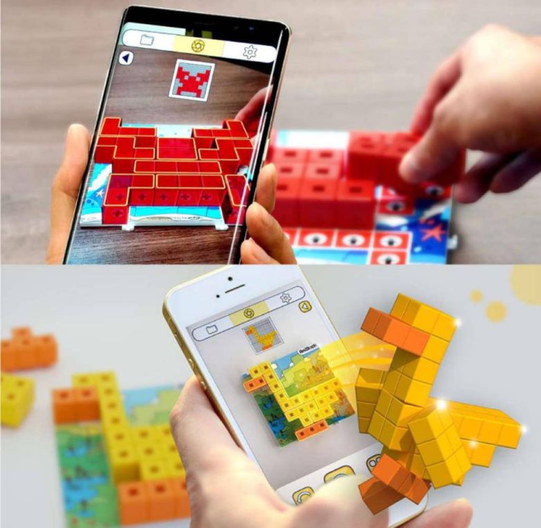 애니블록을 즐기는 모습. 출처 = 파코웨어