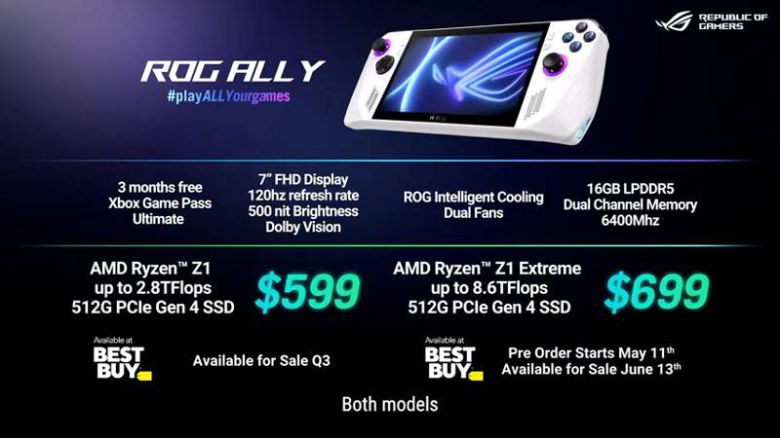 기본형 모델은 599달러, 고급형 모델은 699달러에 출시된다