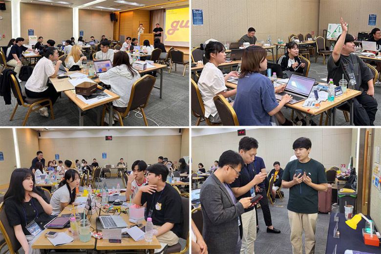 학생들은 모의클라우드 펀딩과 IR 피칭, 그리고 제품 경매 등의 과정을 거치며 이윤 추구라는 기업의 근본적인 가치를 익혔다 / 출처=IT동아