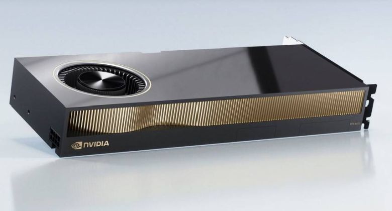 스피어에 적용된 엔비디아(NVIDIA) RTX A6000 그래픽처리장치(GPU) / 출처=엔비디아