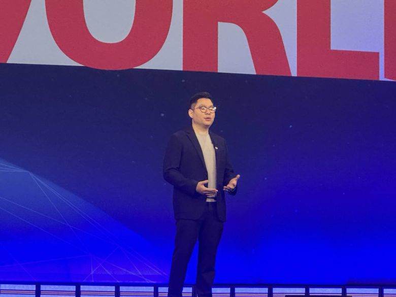 미국 휴스턴에서 열린 3D익스피리언스 월드 2025에서 혁신 사례 발표에 나선 이강규 에니아이 테크리드 / 출처=IT동아