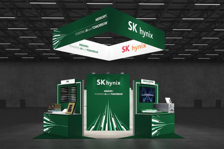 SK하이닉스 GTC 2025 부스 / 출처=SK하이닉스