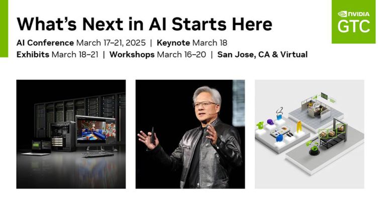 GTC 2025에는 총 1000여 개 이상의 온오프라인 세션이 준비된다 / 출처=엔비디아